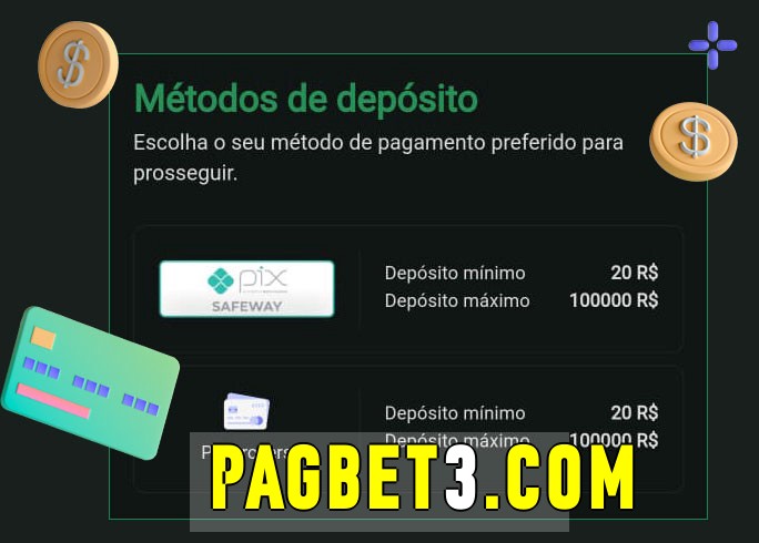 O cassino pagbet bet oferece uma grande variedade de métodos de pagamento